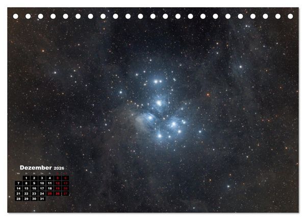 Produktbild: InfinityAstro - die Unendlichkeit im Bild - Astrofotos von Roland Schliessus (Tischkalender 2026 DIN A5 quer), CALVENDO Monatskalender