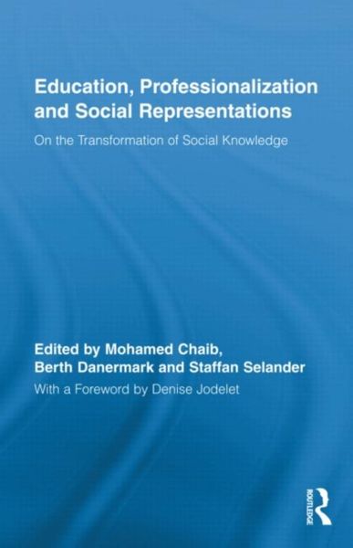 Produktbild: Education, Professionalization and Social Representations
