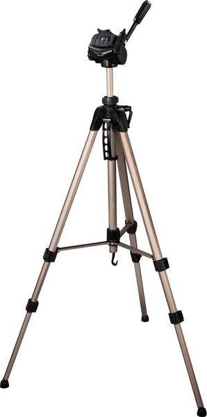 Produktbild: Hama Star 63 Dreibeinstativ 1/4 Zoll Arbeitsh&ouml;he=66 - 166 cm Champagner inkl. Tasche, Wasserwaage