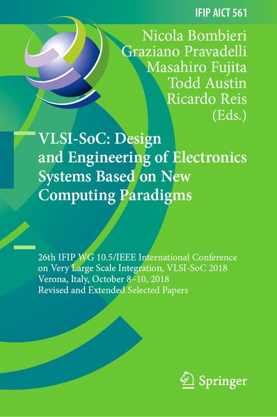 Produktbild: VLSI-SoC: Design and Engineering of Electronics Systems Based on New Computing Paradigms