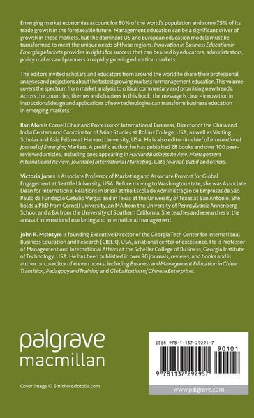Produktbild: Innovation in Business Education in Emerging Markets