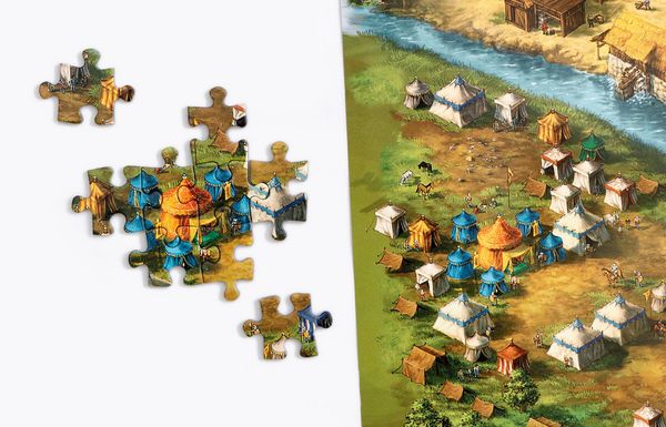 Produktbild: Ken Follett. Ein Kingsbridge-Puzzle in 1000 Teilen