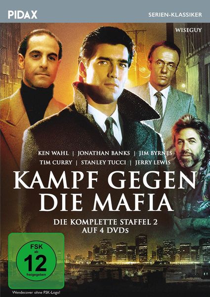 Produktbild: Kampf gegen die Mafia, Staffel 2 (Wiseguy) / Weitere 22 Folgen der preisgekrönten Krimiserie mit Ken Wahl (Pidax Serien-Klassiker) [4 DVDs]