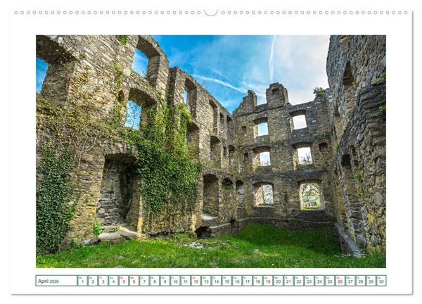 Produktbild: Festungsruine Hohentwiel im sch&ouml;nen Hegau (Wandkalender 2026 DIN A2 quer), CALVENDO Monatskalender
