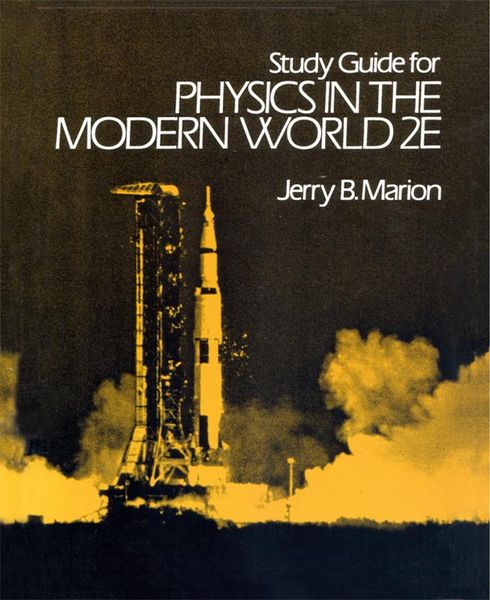 Produktbild: Study Guide for Physics in the Modern World 2E