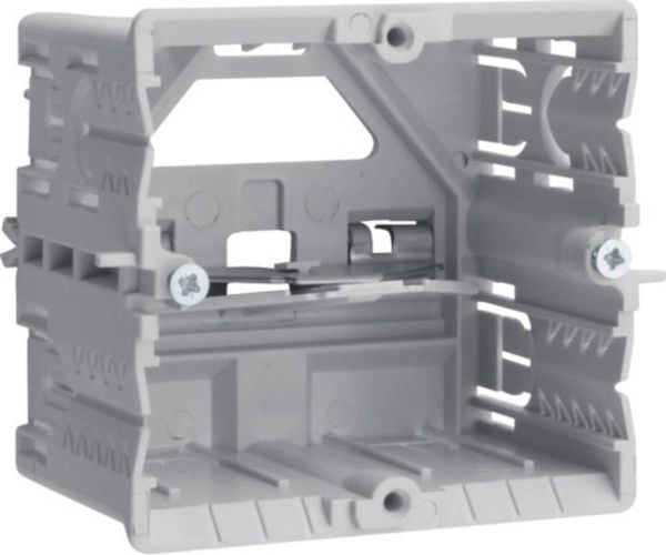 Hager GLT5000 Brüstungskanal Geräteeinbaudose (L x B) 71mm x 65mm 1 St. Lichtgrau