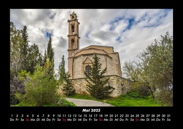 Produktbild: Landschaftskalender 2025 Fotokalender DIN A3