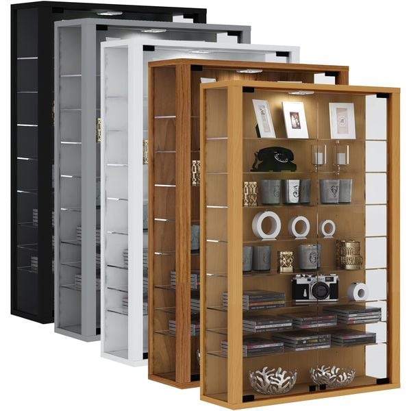Produktbild: Wandvitrine H&auml;ngevitrine Glasvitrine Vitrosa Mini