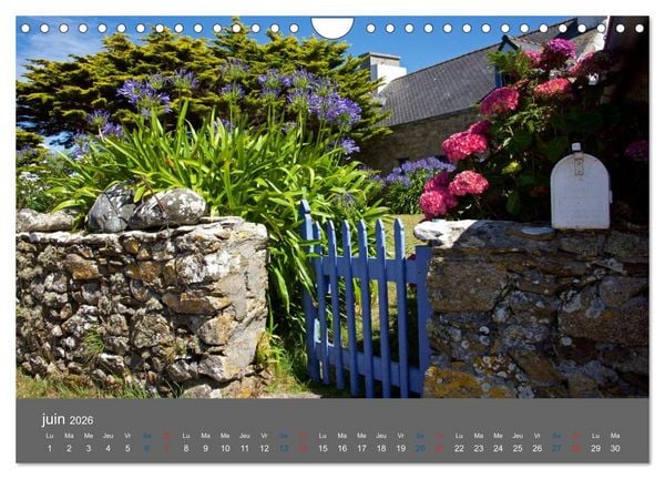 Produktbild: COULEURS d'OUESSANT (Calendrier mural 2026 DIN A4 vertical), CALVENDO calendrier mensuel