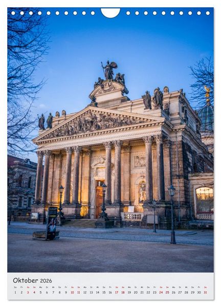 Produktbild: Dresden - Bilder aus Elbflorenz (Wandkalender 2026 DIN A4 hoch), CALVENDO Monatskalender