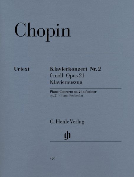 Frédéric Chopin - Klavierkonzert Nr. 2 f-moll op. 21