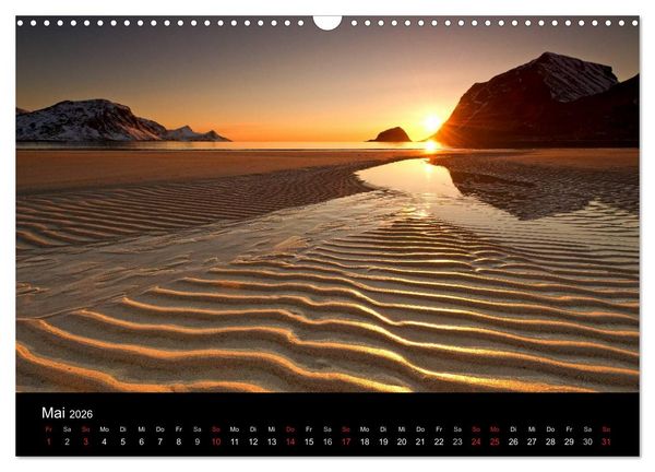 Produktbild: Norwegen (Wandkalender 2026 DIN A3 quer), CALVENDO Monatskalender