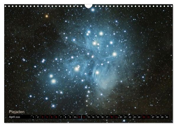 Produktbild: Deep Sky Kalender (Wandkalender 2026 DIN A3 quer), CALVENDO Monatskalender