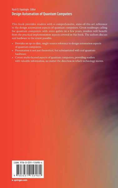 Produktbild: Design Automation of Quantum Computers