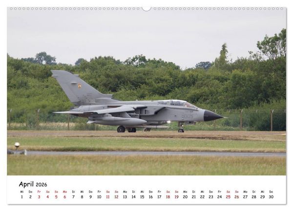 Produktbild: Milit&auml;rjets Panavia Tornado (hochwertiger Premium Wandkalender 2026 DIN A2 quer), Kunstdruck in Hochglanz