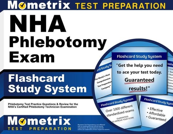Produktbild: Nha Phlebotomy Exam Flashcard Study System
