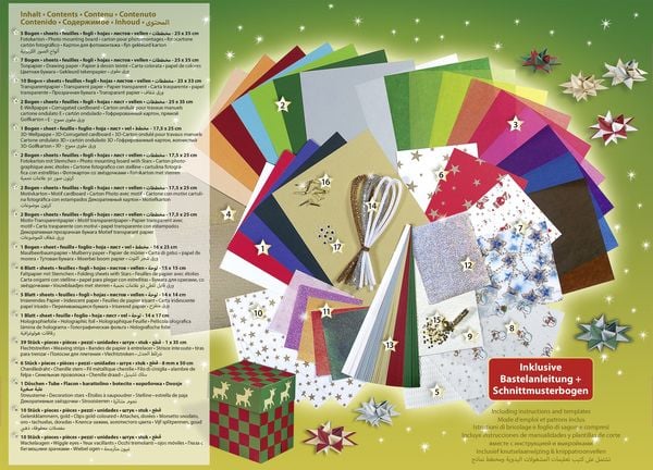 Produktbild: Folia Bastel-Koffer WEIHNACHTEN II , 110-teilig