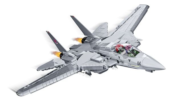 Produktbild: COBI 5811 - TOP GUN F-14 TOMCAT, 715 Klemmbausteine 2 Figuren
