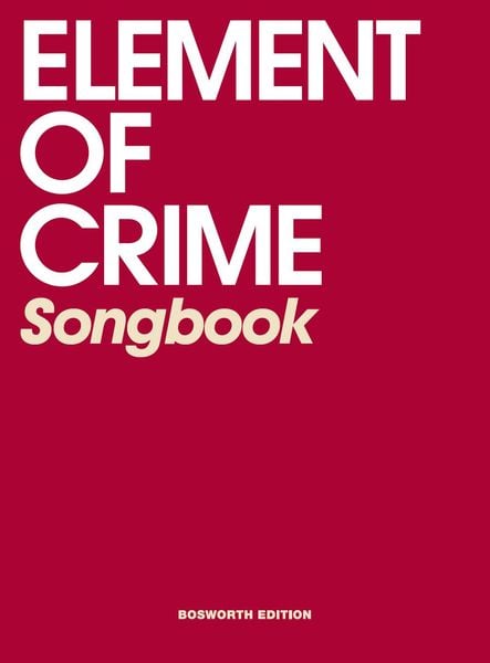 Produktbild: Element of Crime Songbook