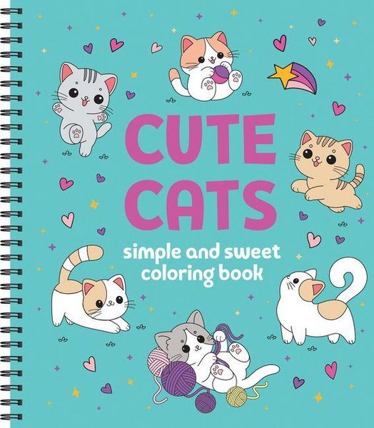 Produktbild: Simple and Sweet Coloring Book: Cute Cats