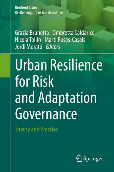 Produktbild: Urban Resilience for Risk and Adaptation Governance