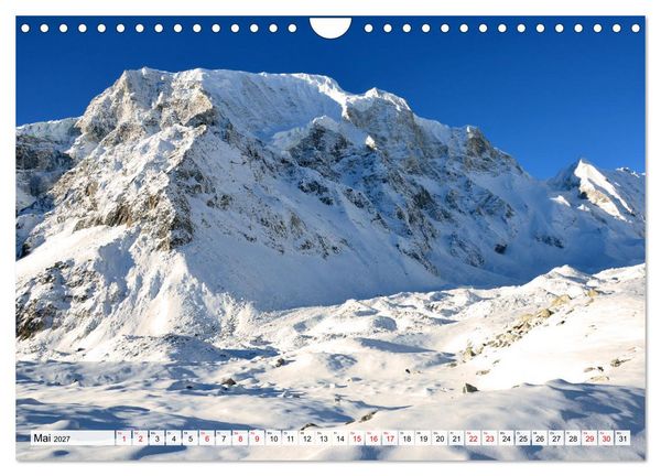 Produktbild: Der Manaslu Himal, gewaltige Bergriesen (Wandkalender 2027 DIN A4 quer), CALVENDO Monatskalender
