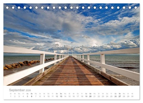 Produktbild: Gr&ouml;mitz - Ostseebad an der Sonnenseite (Tischkalender 2026 DIN A5 quer), CALVENDO Monatskalender