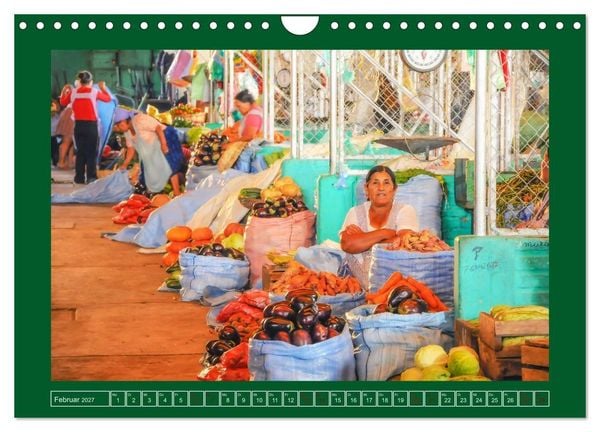 Produktbild: Bolivien - Marktimpressionen (Wandkalender 2027 DIN A4 quer), CALVENDO Monatskalender