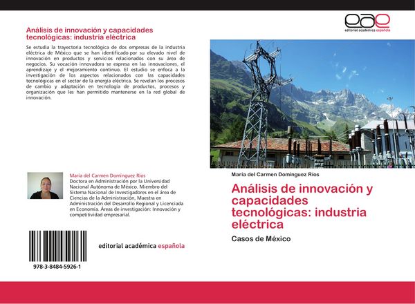 Produktbild: An&aacute;lisis de innovaci&oacute;n y capacidades tecnol&oacute;gicas: industria el&eacute;ctrica