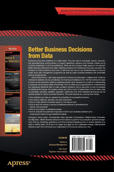 Produktbild: Better Business Decisions from Data