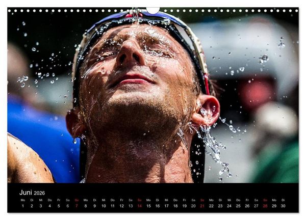 Produktbild: TRIATHLON 2026 (Wandkalender 2026 DIN A3 quer), CALVENDO Monatskalender