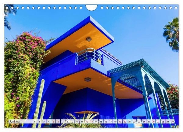 Produktbild: Marrakesch - Perle des S&uuml;dens (Wandkalender 2027 DIN A4 quer), CALVENDO Monatskalender