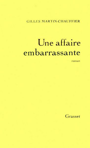 Produktbild: Une affaire embarrassante