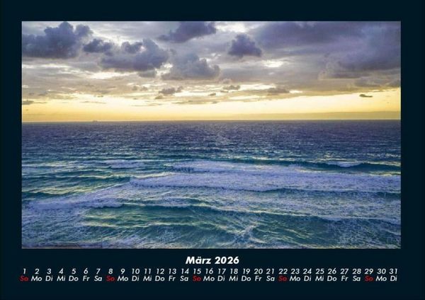 Produktbild: Meereslandschaften 2026 Fotokalender DIN A4