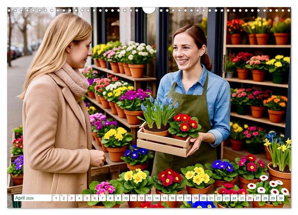 Produktbild: Floristen und ihr Handwerk (Wandkalender 2026 DIN A3 quer), CALVENDO Monatskalender
