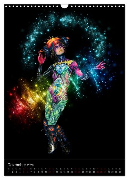 Produktbild: World Bodypainting Festival: Generation NEXT (Wandkalender 2026 DIN A3 hoch), CALVENDO Monatskalender