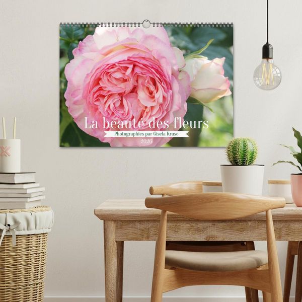 Produktbild: La beaut&eacute; des fleurs (Calendrier mural 2026 DIN A3 vertical), CALVENDO calendrier mensuel