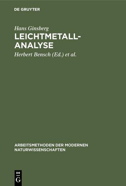 Produktbild: Leichtmetallanalyse