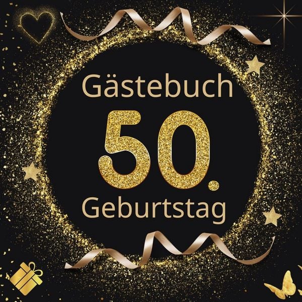 Produktbild: G&Auml;STEBUCH "Gold Klassik 1" zum 50. Geburtstag