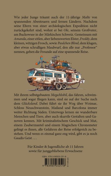Produktbild: Die phantastischen Abenteuer des Malte Blomberg