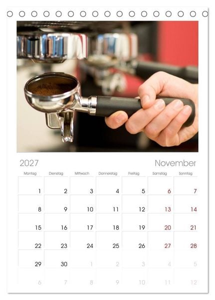 Produktbild: Tischplaner 2027 - Brot & Kaffee Impressionen 2027 (A5 Tischkalender zum Aufstellen) CALVENDO