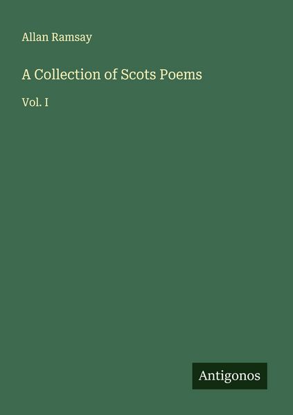 Produktbild: A Collection of Scots Poems