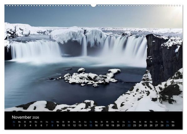 Produktbild: Island - wundervolle Weite (hochwertiger Premium Wandkalender 2026 DIN A2 quer), Kunstdruck in Hochglanz