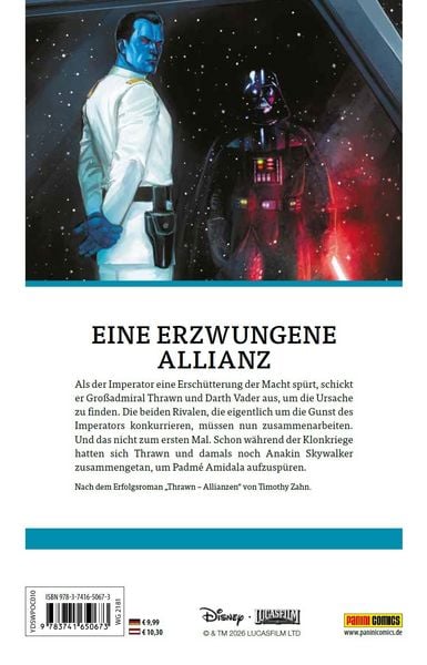 Produktbild: Star Wars (Pocket Edition): Thrawn - Allianzen
