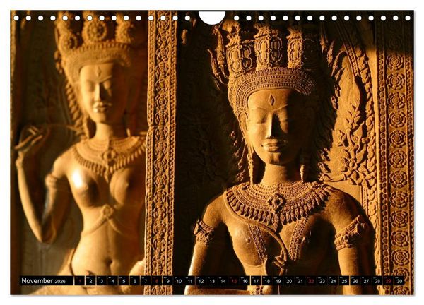 Produktbild: Kambodscha - Angkor Wat (Wandkalender 2026 DIN A4 quer), CALVENDO Monatskalender