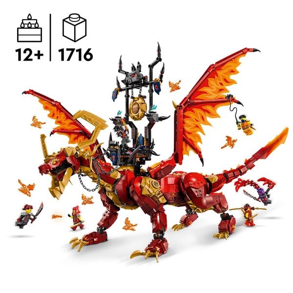Produktbild: LEGO NINJAGO Quelldrache der Bewegung, Spielzeug, Fantasy Set 71822