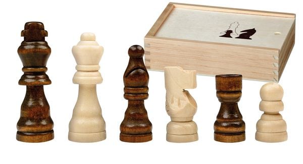 Produktbild: Philos 2016 - Schachfiguren Otto I, K&ouml;nigsh&ouml;he 62 mm, in Holzbox