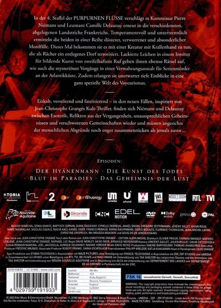 Produktbild: Die purpurnen Fl&uuml;sse - Staffel 4 [2 DVDs]