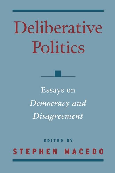 Produktbild: Deliberative Politics