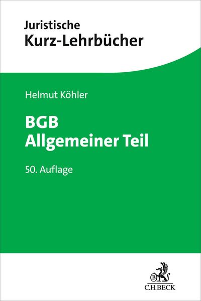 Produktbild: BGB Allgemeiner Teil